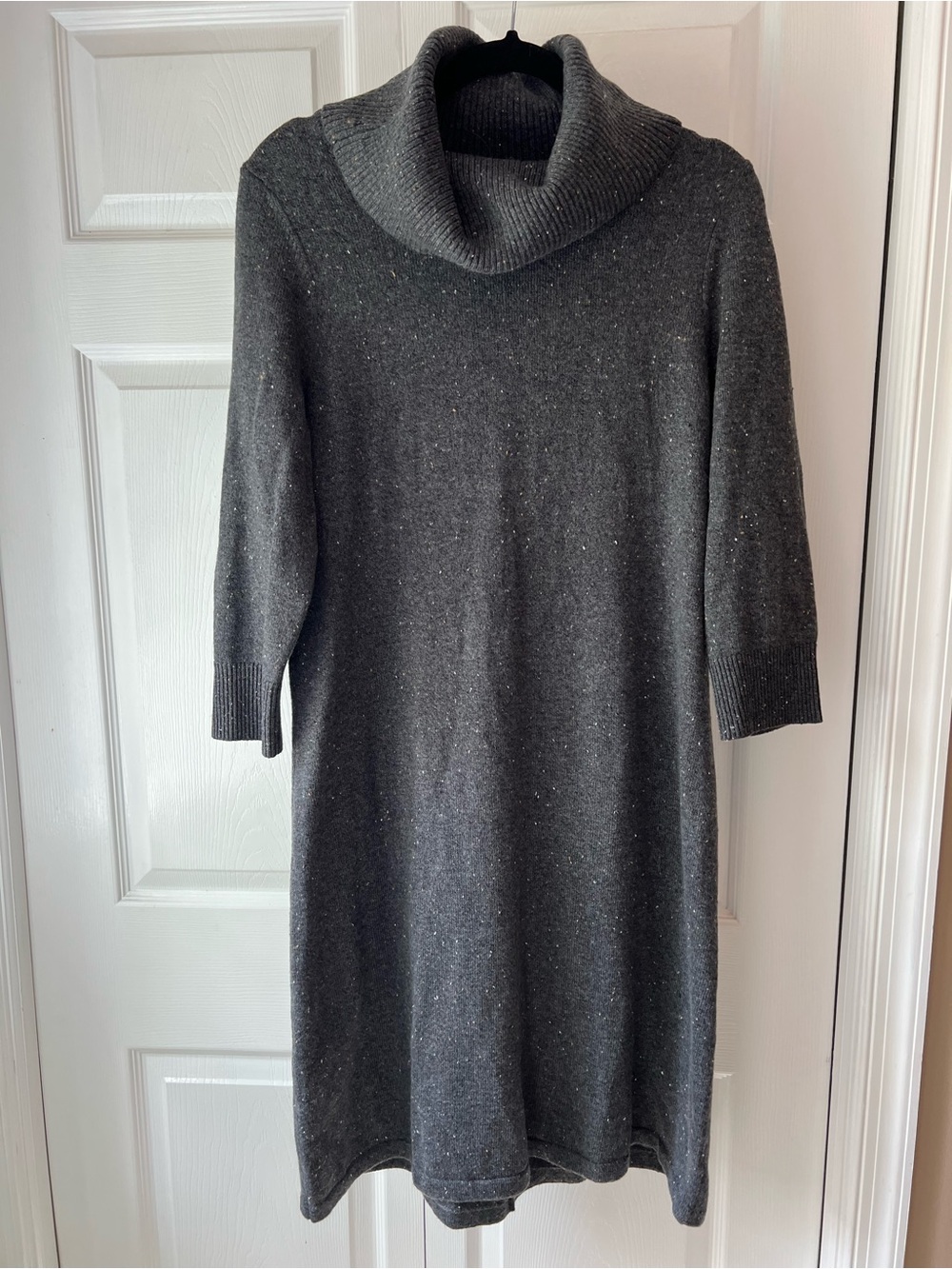 Talbots Cowl Neck Sweater Dress